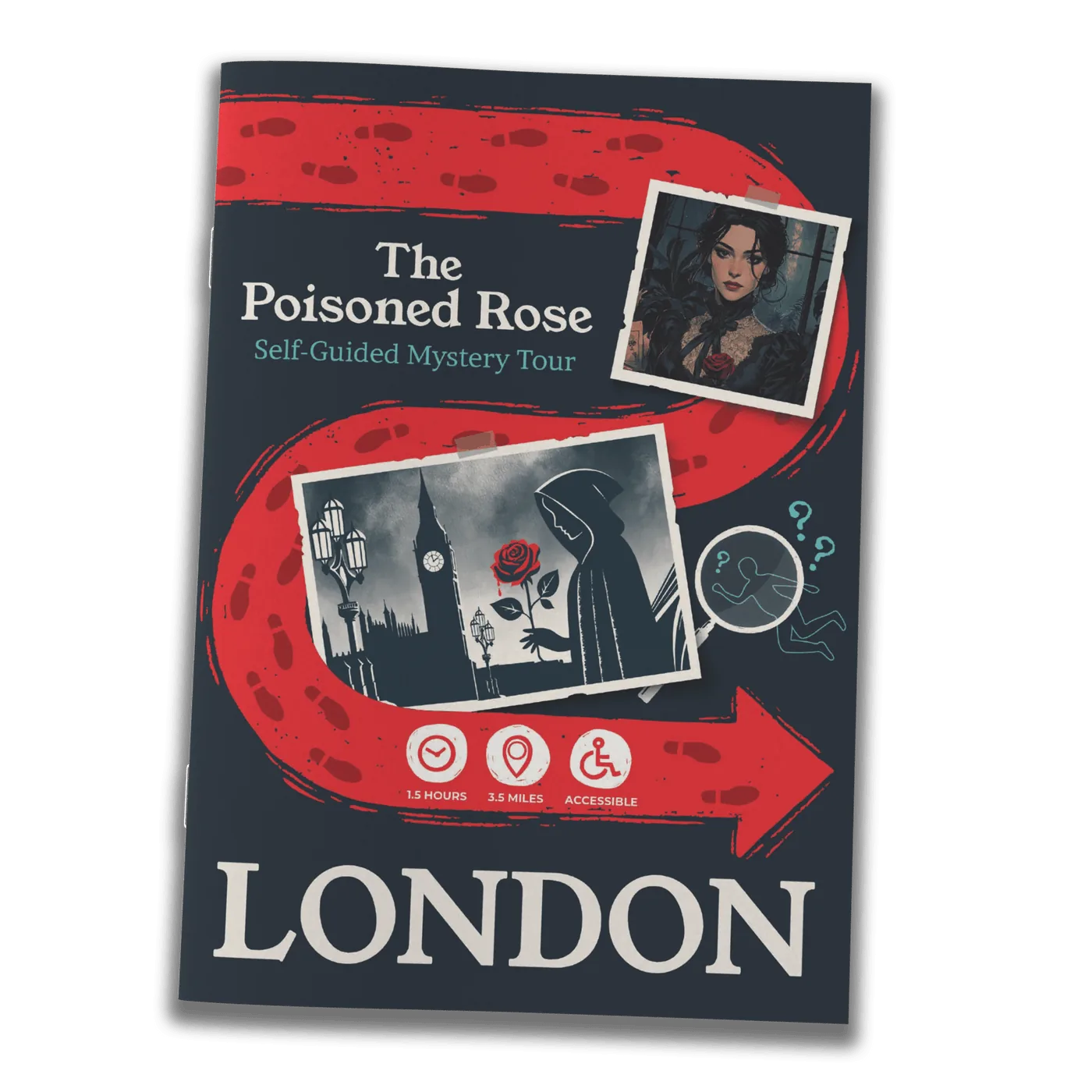 London self-guided murder-mystery tour
